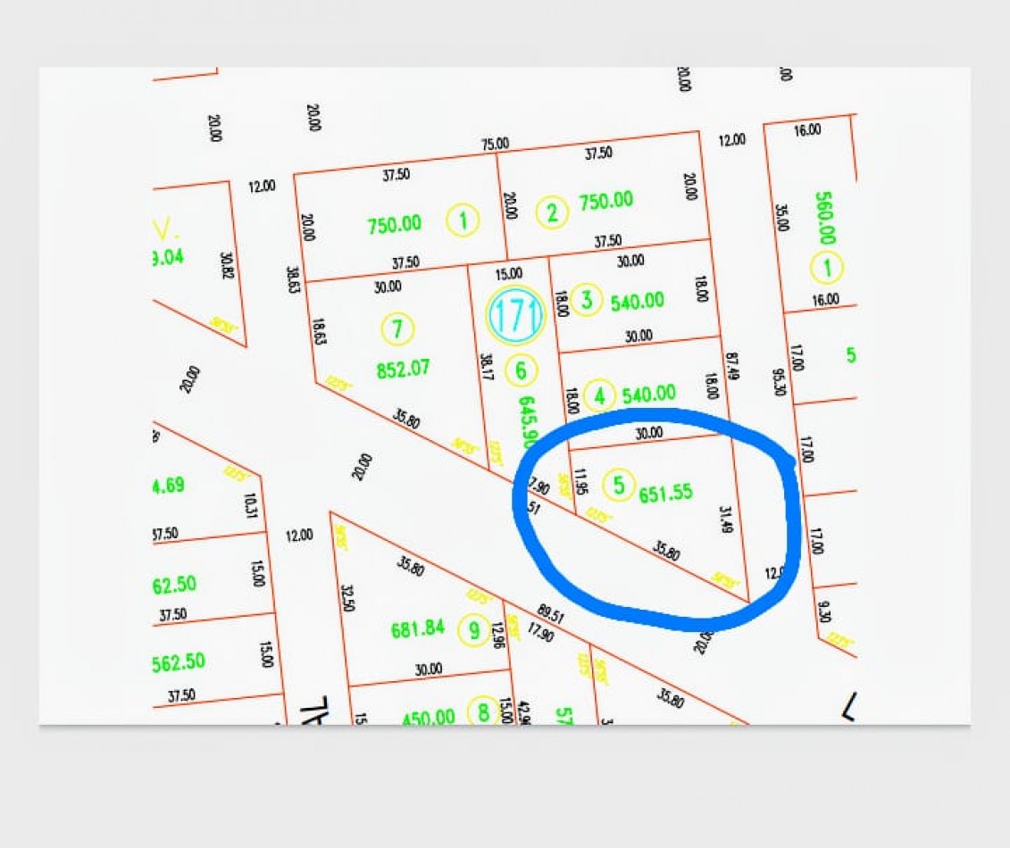 LOTE ESQUINA EN VENTA , TALAR DE MENDIOLAZA!!!!!!